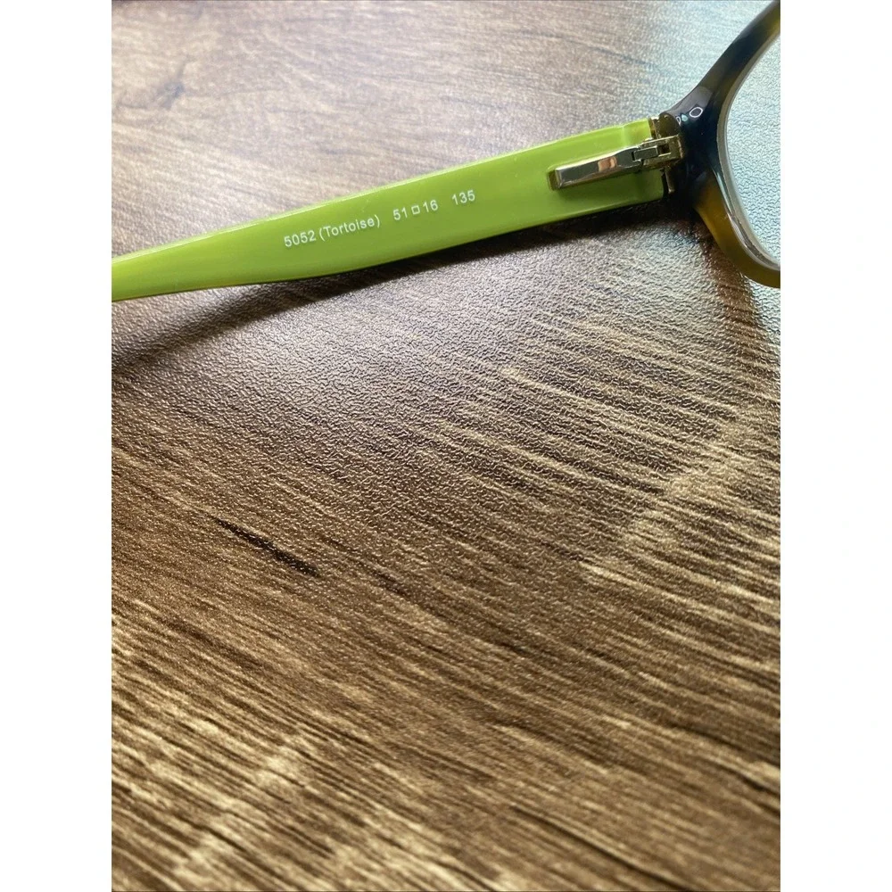 Coach Eyeglasses FRAMES ONLY HC 6002 Cecilia 51-16-135 Brown Tortoise Green 373